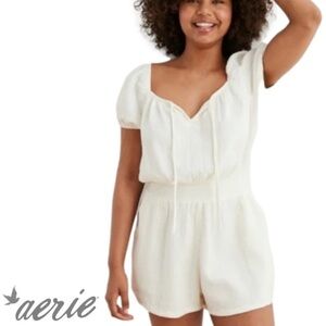 ❤️Aerie Puff Sleeve Romper